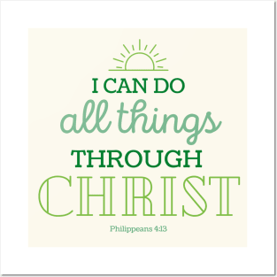 2023 LDS Youth Theme I Can Do All Things Through Christ Posters and Art